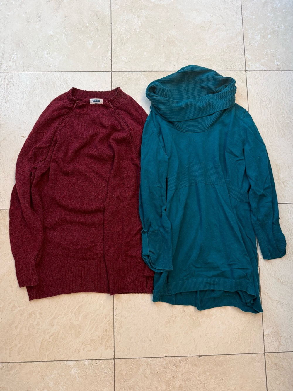 Bundle of 2 Maternity/Nursing Sweaters